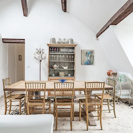 Apartamento Saint-germain 110 M2 Parisien, Poutres Piano París